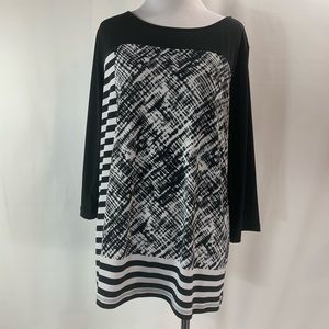 Christopher banks blouse 3/4 sleeve size X